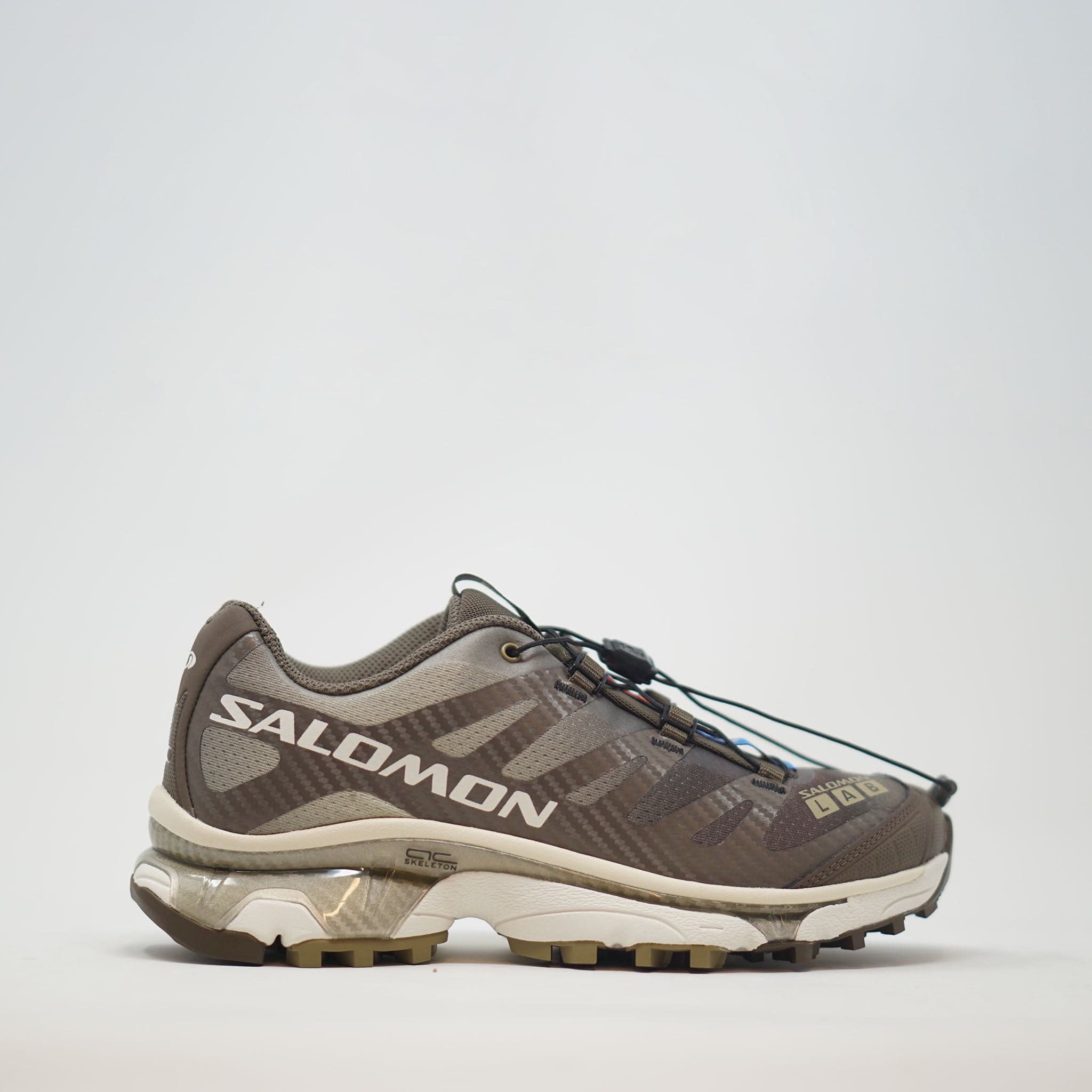 Salomon XT 4 OG Trainers Aurora Borealis Canteen / Transparent Yellow / Dried Herb TRAINERS  - ZIGZAG Footwear