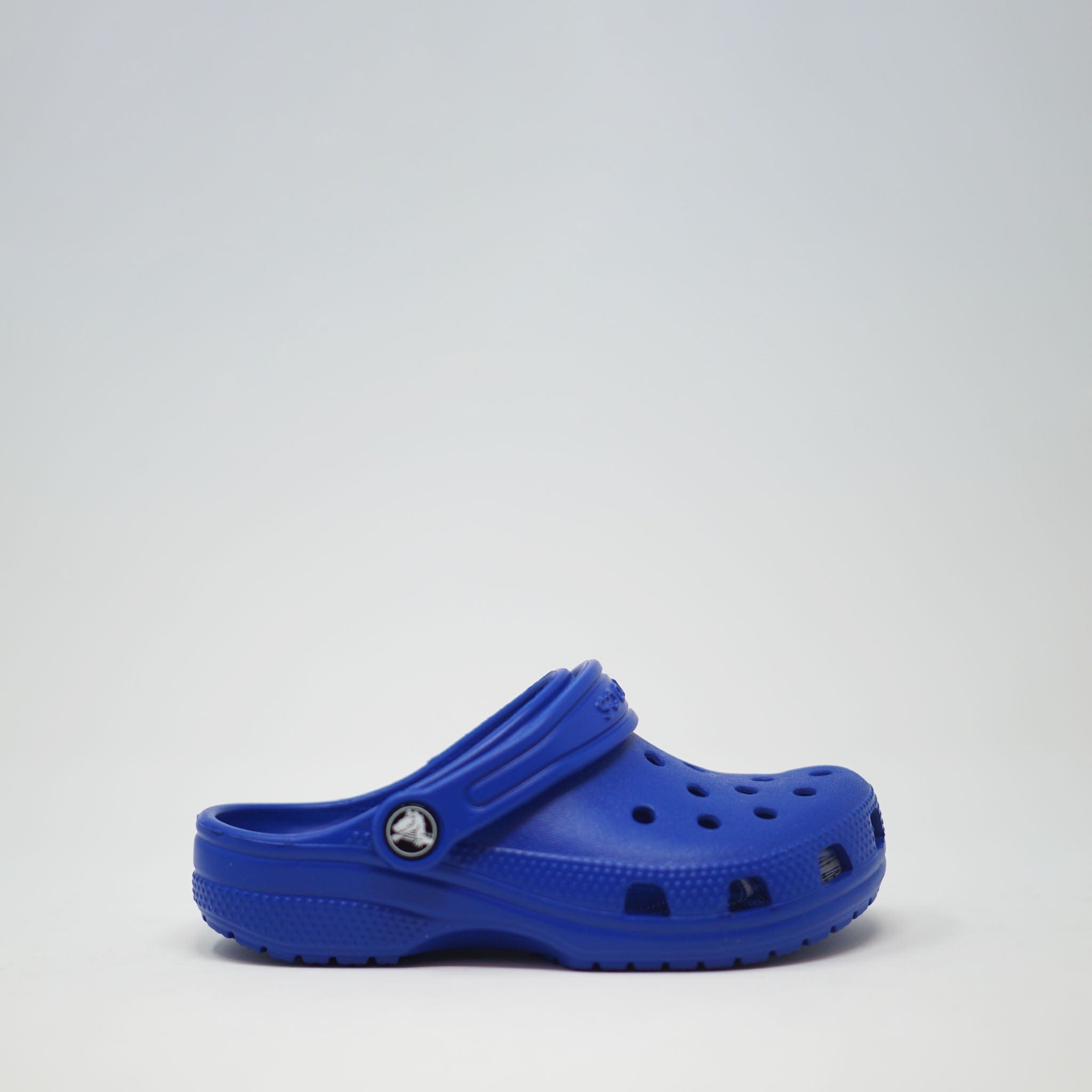 Toddler Classic Crocs Blue Bolt SHOES  - ZIGZAG Footwear