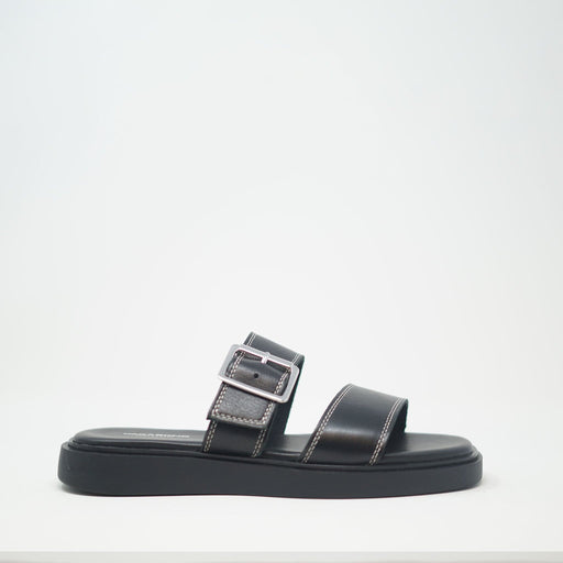 Vagabond Connie Slide Black / White SANDALS  - ZIGZAG Footwear