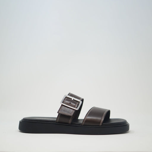Vagabond Connie Slide Chocolate SANDALS  - ZIGZAG Footwear