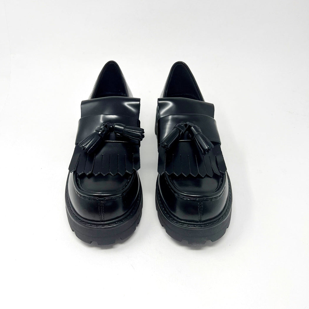 Vagabond Cosmo 2.0 Loafer Tassel Black SHOES  - ZIGZAG Footwear