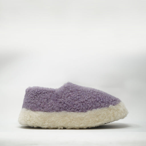 Yoko Wool Siberian Lilac SLIPPERS  - ZIGZAG Footwear