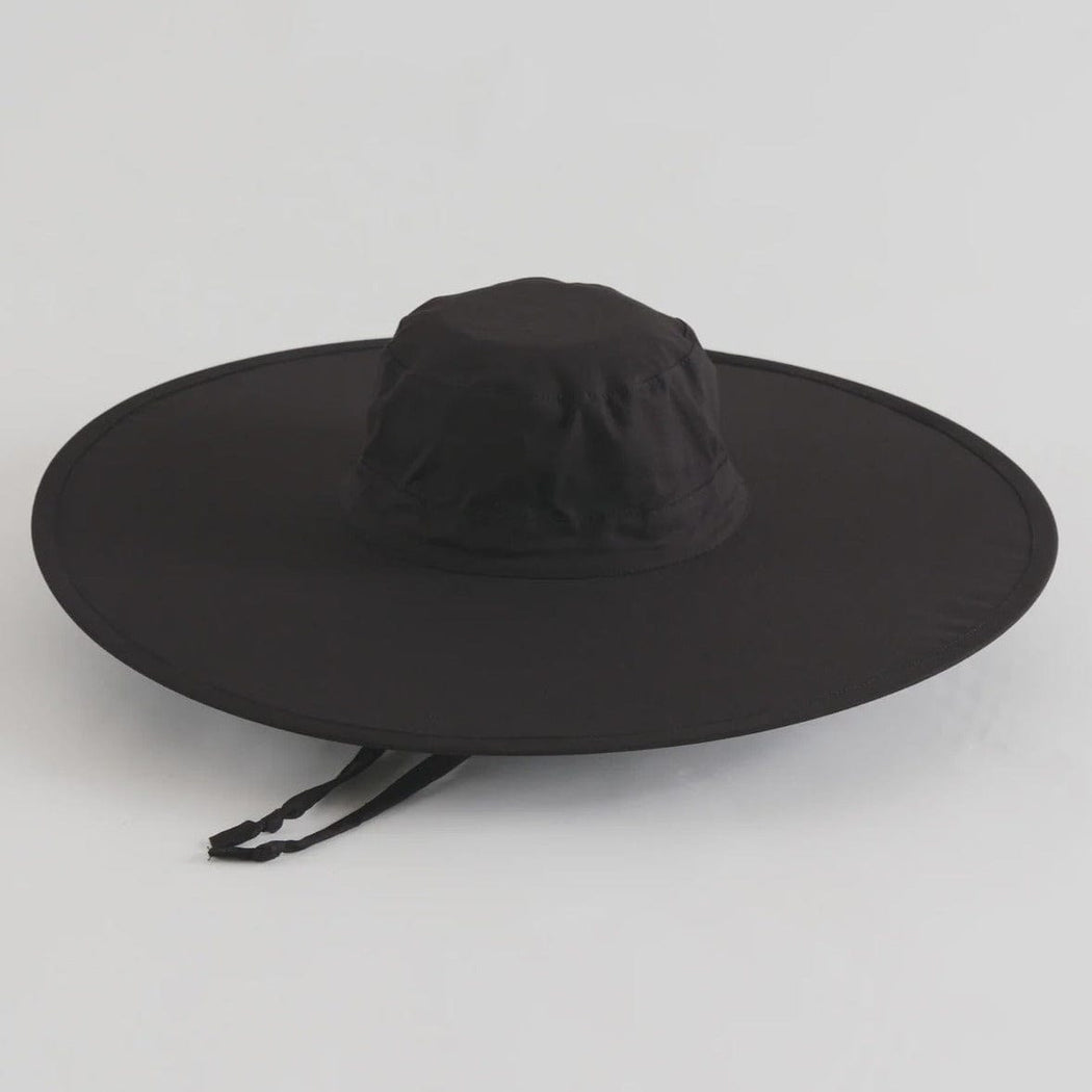 Baggu Packable Sun Hat Black HATS  - ZIGZAG Footwear