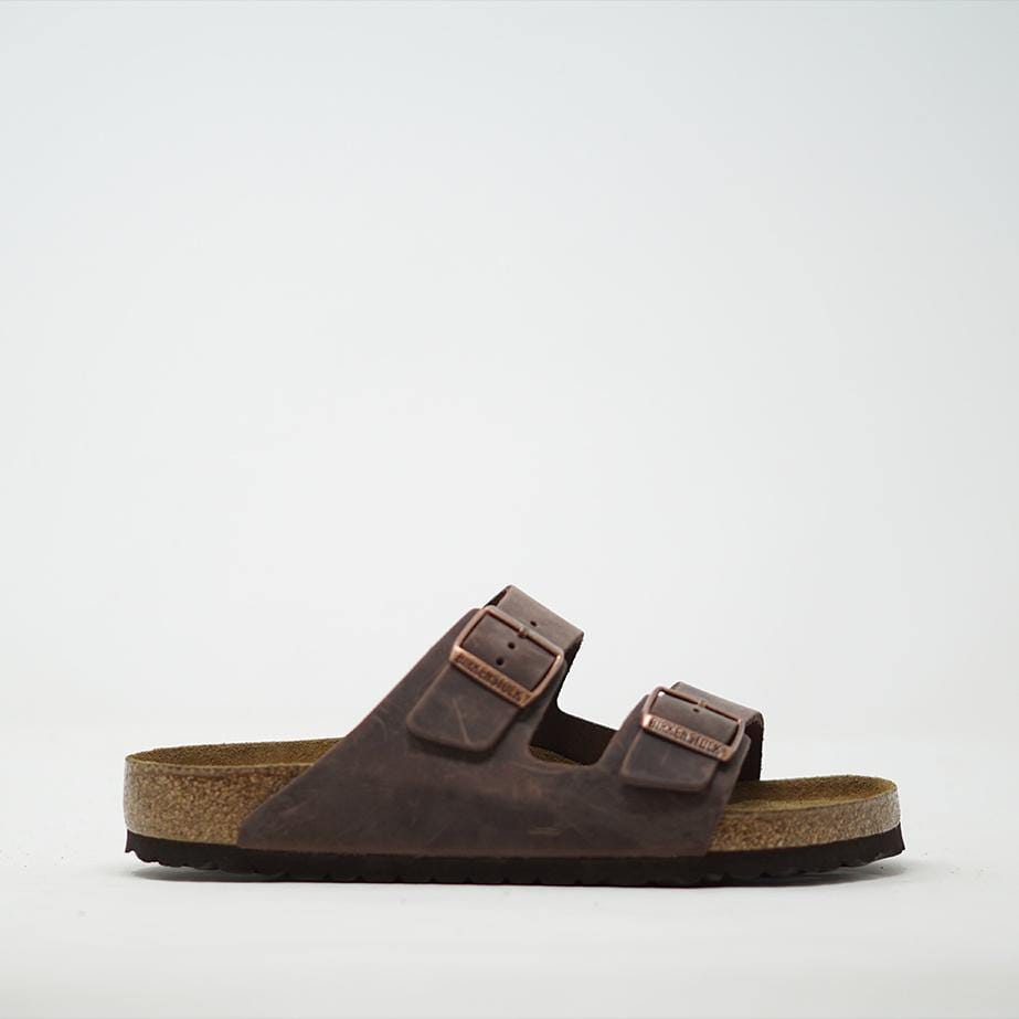 Birkenstock Arizona Oiled Habana Leather Mens - ZIGZAG Footwear