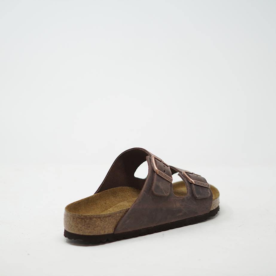 Birkenstock Arizona Oiled Habana Leather Mens - ZIGZAG Footwear