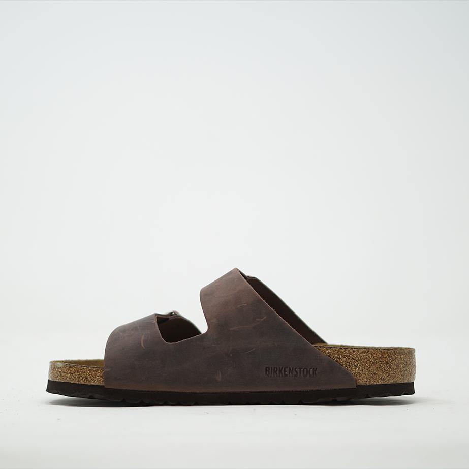 Birkenstock Arizona Oiled Habana Leather Mens - ZIGZAG Footwear