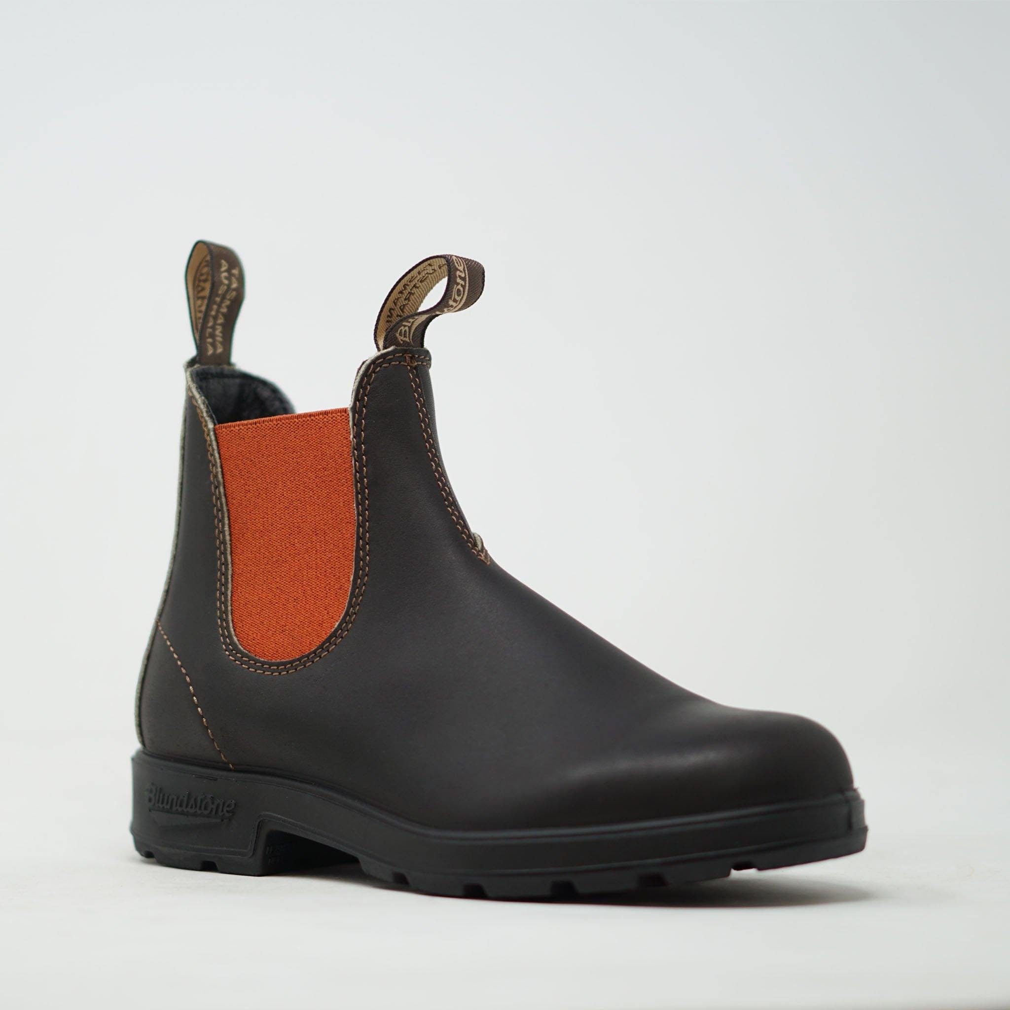 Blundstone 1918 Original Stout Boot - Brown/Terracotta BOOTS  - ZIGZAG Footwear
