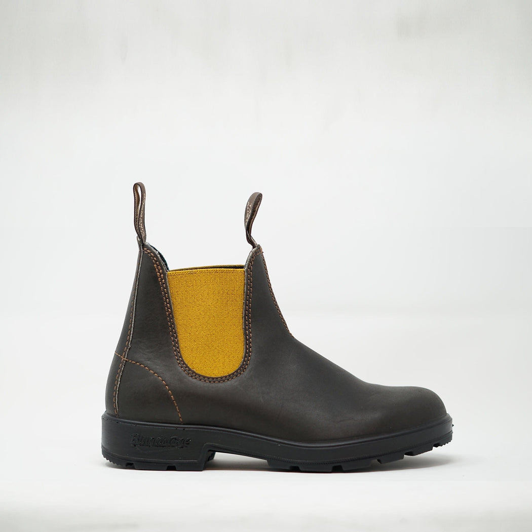 Blundstone 1919 Cheslea Boot Brown Mustard BOOTS  - ZIGZAG Footwear