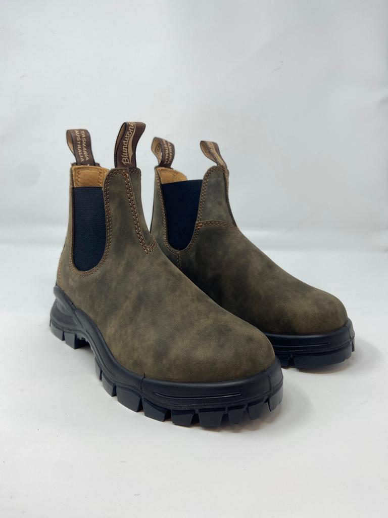 Blundstone 2239 Chelsea Lug Boots Rustic Brown BOOTS  - ZIGZAG Footwear