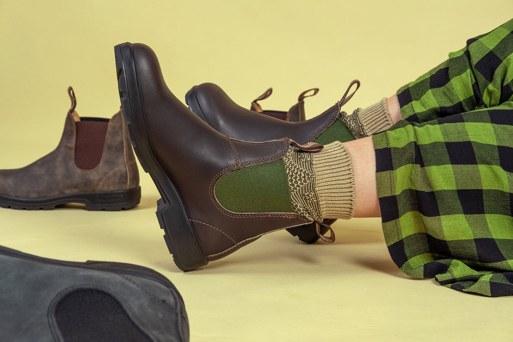 Blundstone stout brown olive discount