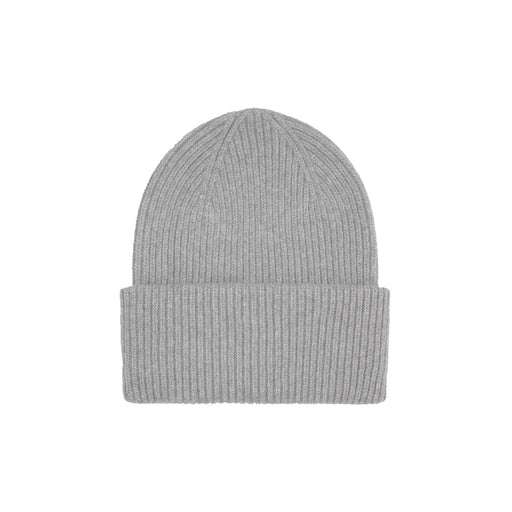 Colorful Standard Merino Wool Beanie Heather Grey HATS  - ZIGZAG Footwear