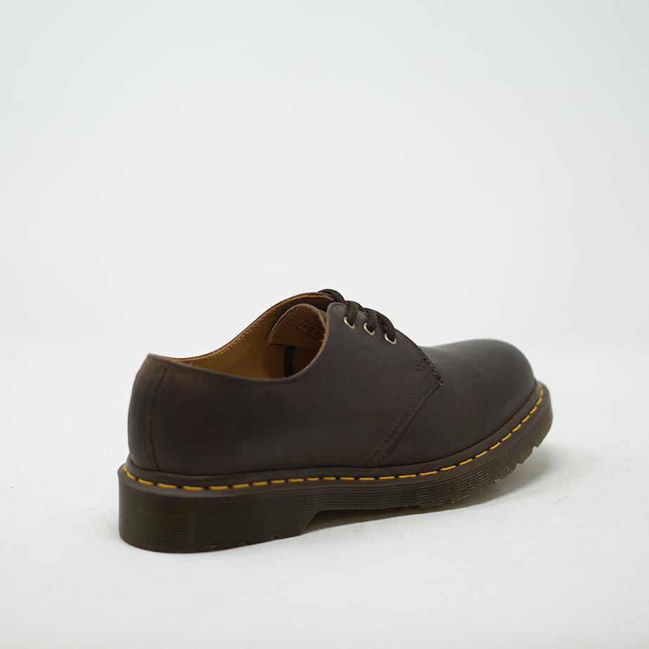 Dr Martens 1461 Crazy Horse Leather Shoes - Brown SHOES  - ZIGZAG Footwear