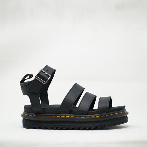 Dr Martens Blaire Leather Black Sandals SANDALS  - ZIGZAG Footwear