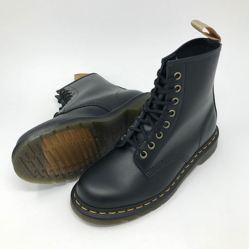 Dr Martens Vegan 1460 Black Felix Rub Off BOOTS  - ZIGZAG Footwear