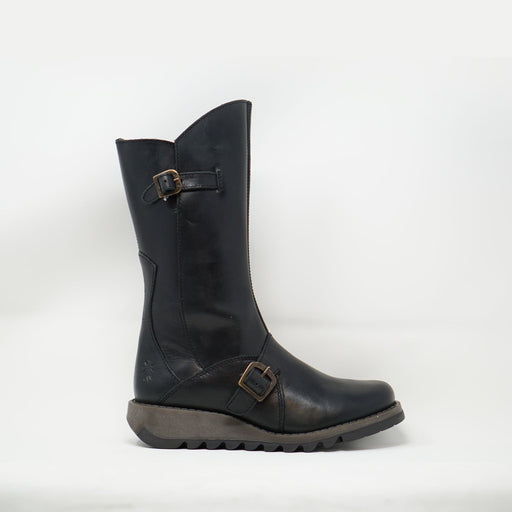 Fly London Mes 2 Black BOOTS  - ZIGZAG Footwear