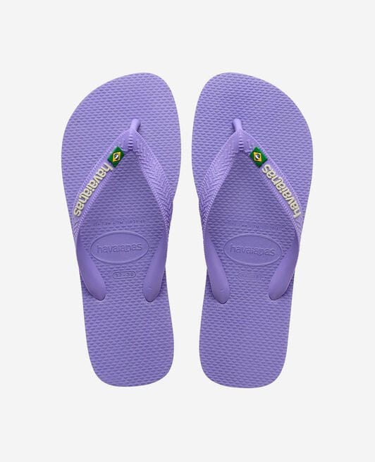 Havaianas Brasil Logo Purple Paisley SANDALS  - ZIGZAG Footwear