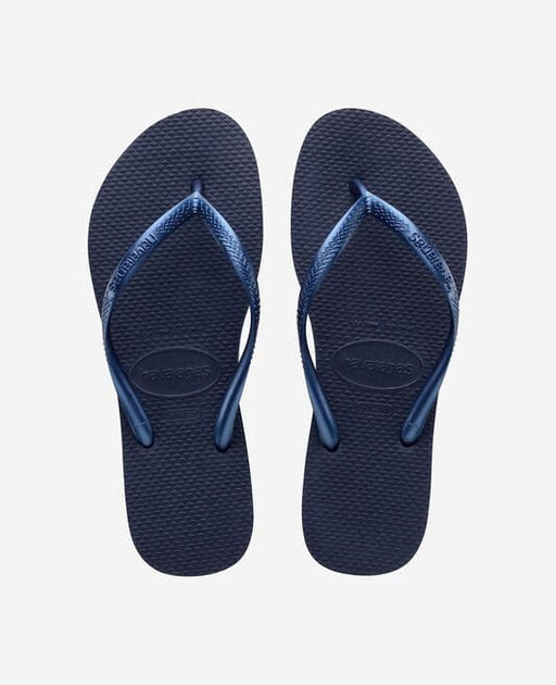 Havaianas Slim Navy Blue SANDALS  - ZIGZAG Footwear