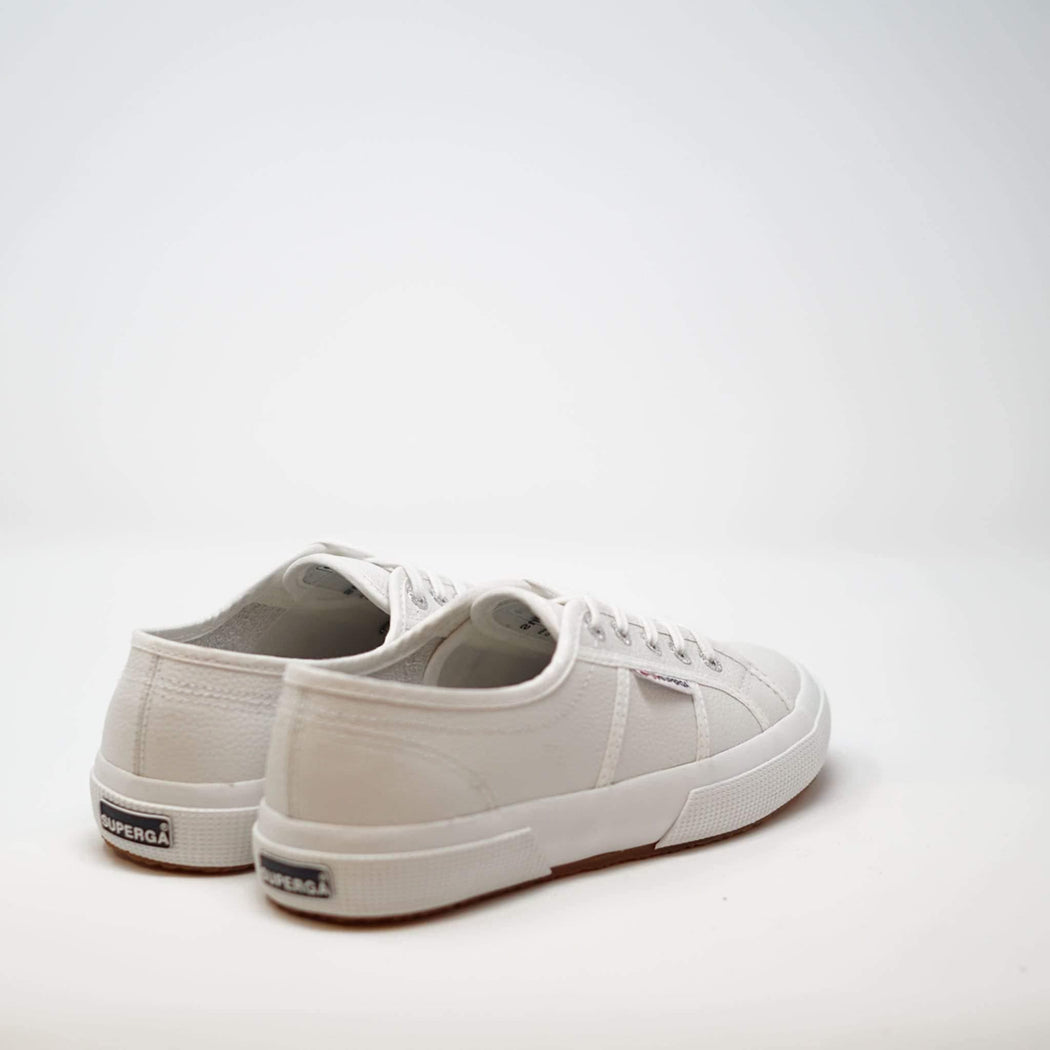 Superga Cotu Leather White - ZIGZAG Footwear