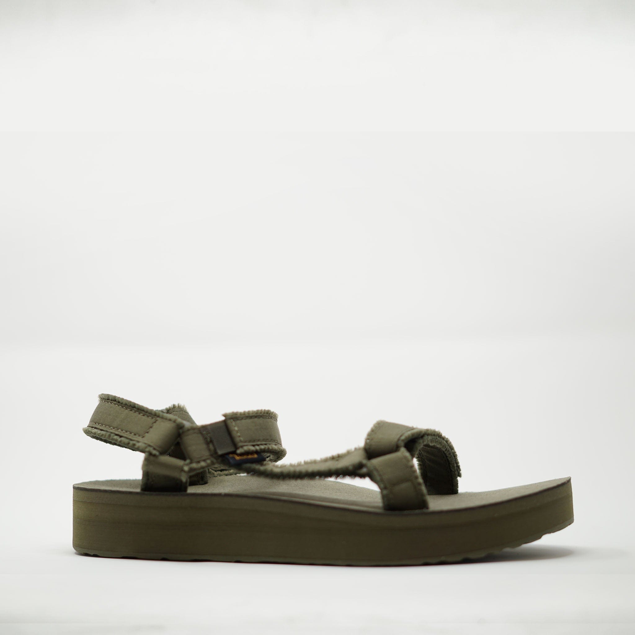 Teva W Midform Universal Canvas Olive SANDALS  - ZIGZAG Footwear