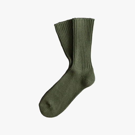 Thunders Love Colour Block Collection Classic Army Green Socks Socks  - ZIGZAG Footwear