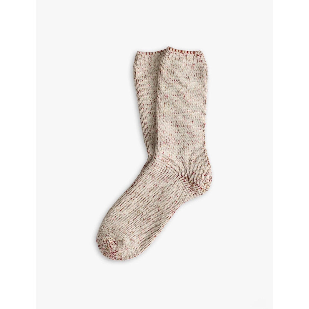 Thunders Love Wool Collection Recycled Raw White Socks Socks  - ZIGZAG Footwear