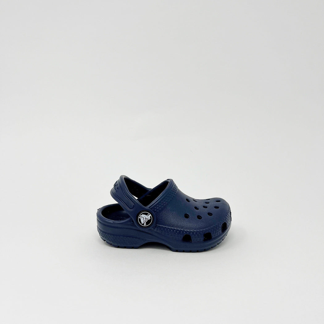Toddler Classic Crocs Navy SHOES  - ZIGZAG Footwear