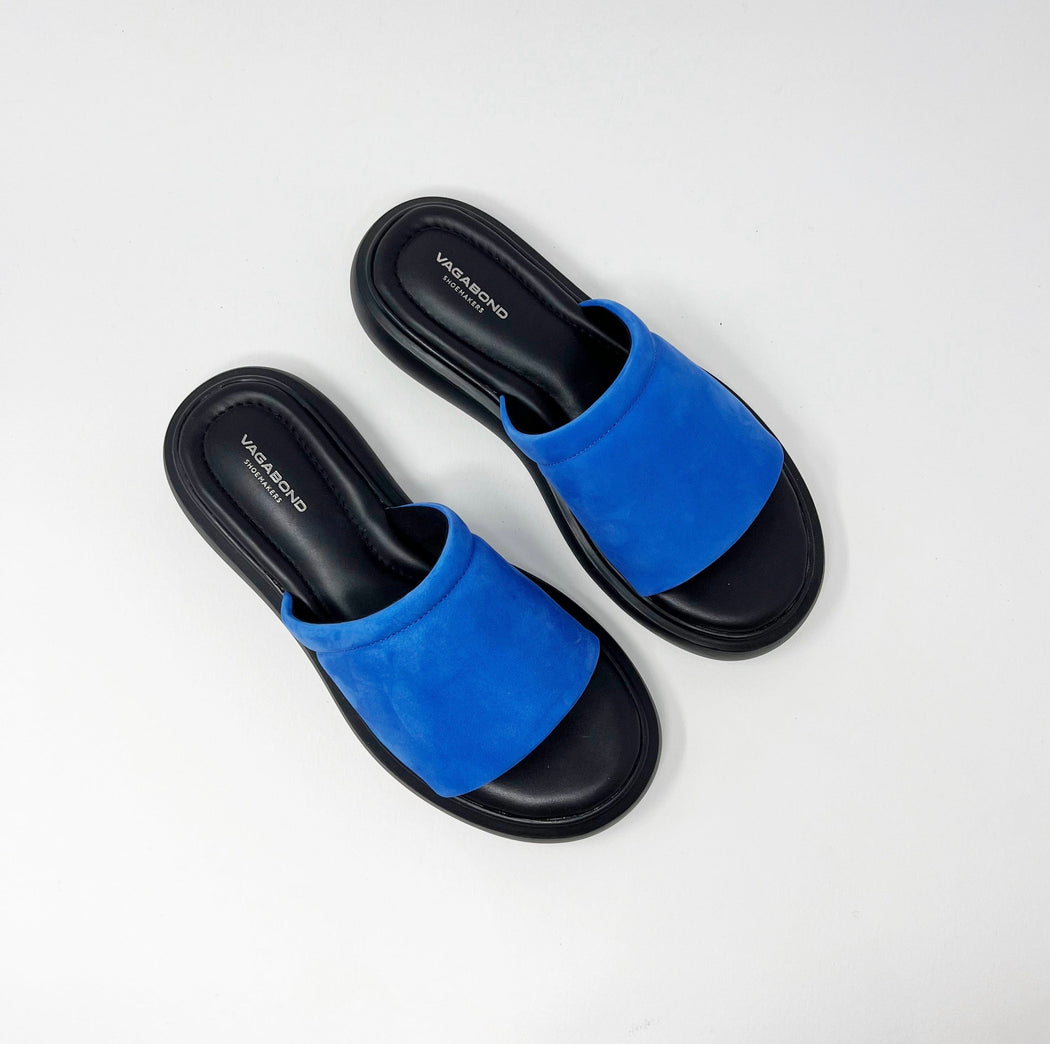 Vagabond Blenda Slide Cobalt SANDALS  - ZIGZAG Footwear